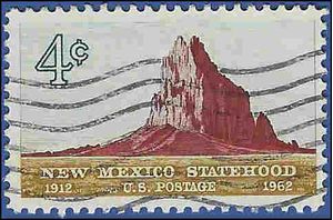 #1191 4c 50th Anniversary New Mexico Statehood 1962 Used