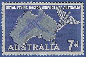 Australia # 305 1957 Used