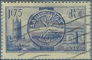 France # 352 1938 Used