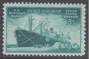 # 939 3c US Merchant Marine 1946 Mint NH