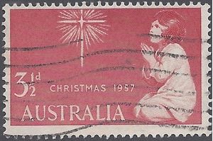 Australia # 306 1957 Used