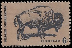 #1392 6c Wildlife Conservation Issue 1970 Used