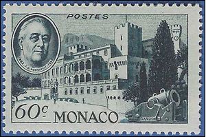 Monaco # 200 1946 Mint H