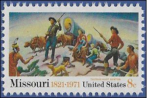 #1426 8c 150th Anniversary Missouri Statehood 1971 Mint NH