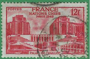 France # 605 1948 Used