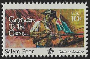 #1560 10c American Bicentennial Salem Poor 1975 Mint NH