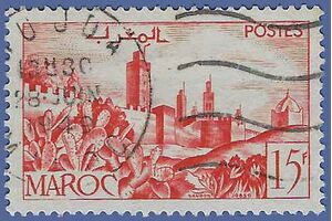 French Morocco #246 1949 Used CDS