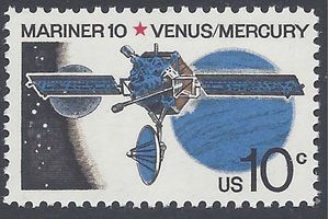 #1557 10c Mariner 10 Spacecraft 1975 Mint NH