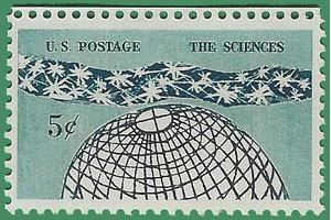 #1237 5c 100th Anniv. National Academy of Science 1963 Used