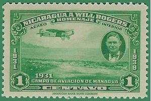 Nicaragua #C 236 1939 Mint NH