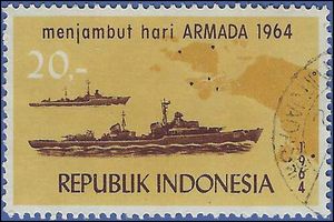 Indonesia # 648 1964 Used