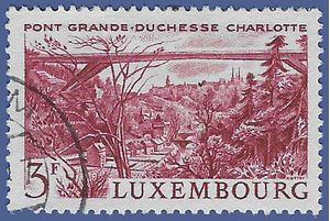 Luxembourg # 444 1966 Used