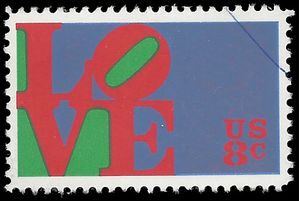 #1475 8c "Love" Issue 1973 Used