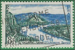France # 720 1954 Used