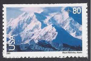 Scott C137 80c US Airmail Mount McKinley 2001 Mint NH