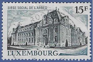 Luxembourg # 505 1971 Used