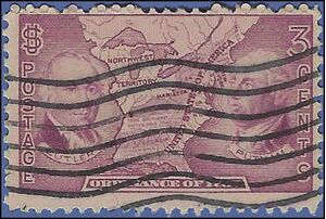 # 795 3c Ordinance of 1787 1937 Used