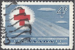 Canada # 317 1952 Used