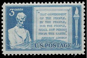 # 978 3c 85th Anniversary Gettysburg Address 1948 Mint NH