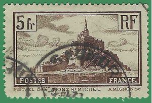 France # 249 1930 Used (Die 1)