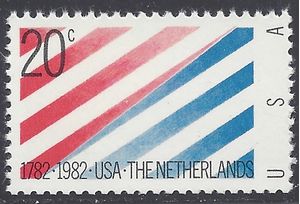 #2003 20c 200th Anniversary U.S. - Netherlands 1982 Mint NH