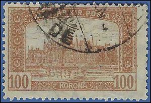 Hungary # 373 1922 Used