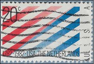 #2003 20c 200th Anniversary U.S. - Netherlands 1982 Used