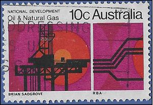 Australia # 486 1970 Used
