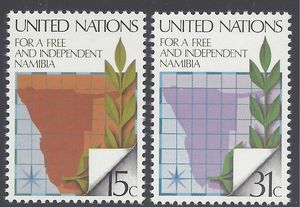 UN New York # 312-313 1979 Mint NH Set of 2