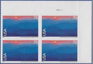 Scott C140 75c Great Smokey Mountains National Park PB/4 2006 Mint NH