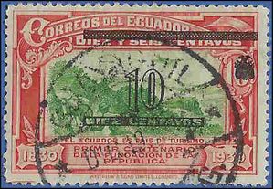 Ecuador # 320 1933 Used