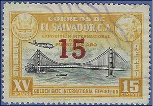 El Salvador # C 89 1944 Used