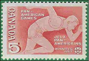 Canada # 472 1967 Mint NH