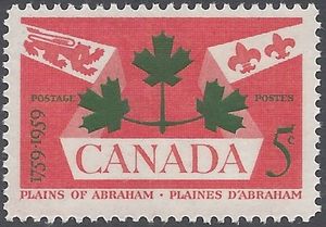 Canada # 388 1959 Mint LH