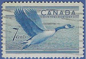 Canada # 320 1952 Used
