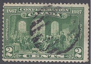 Canada # 142 1927 Used