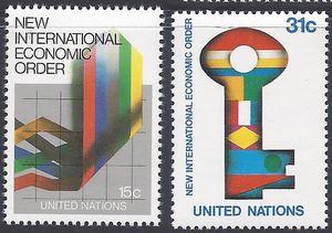 UN New York # 316-317 1980 Mint NH Set of 2