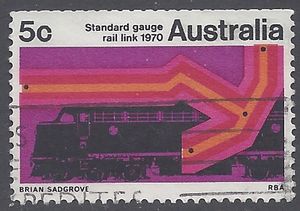 Australia # 471 1970 Used