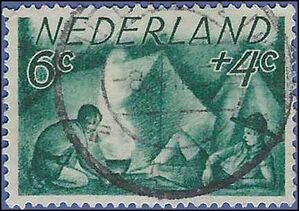 Netherlands #B196 1949 Used