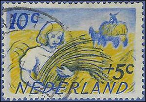 Netherlands #B197 1949 Used
