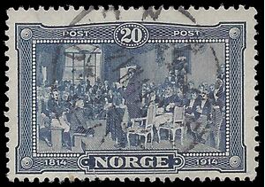 Norway #  98 1922 Used