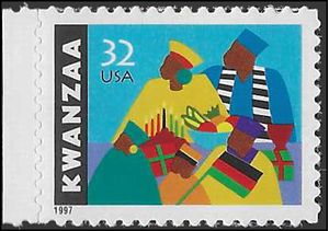 #3175 32c Kwanzaa 1997 Mint NH