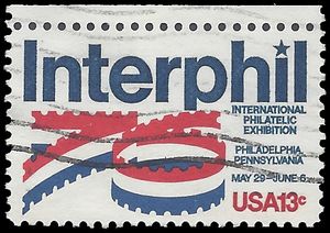 #1632 13c Interphil 76 1976 Used