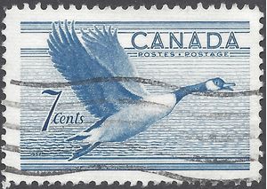 Canada # 320 1952 Used
