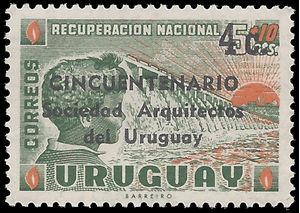 Uruguay # 727 1966 Mint NH