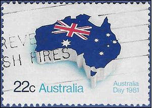 Australia # 771 1981 Used