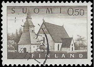 Finland # 407 1963 Used