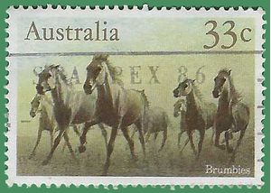 Australia # 984 1986 Used