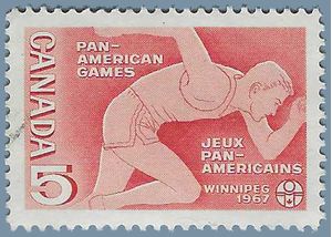 Canada # 472 1967 Used