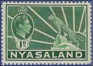 Nyasaland # 55a 1942 Mint H